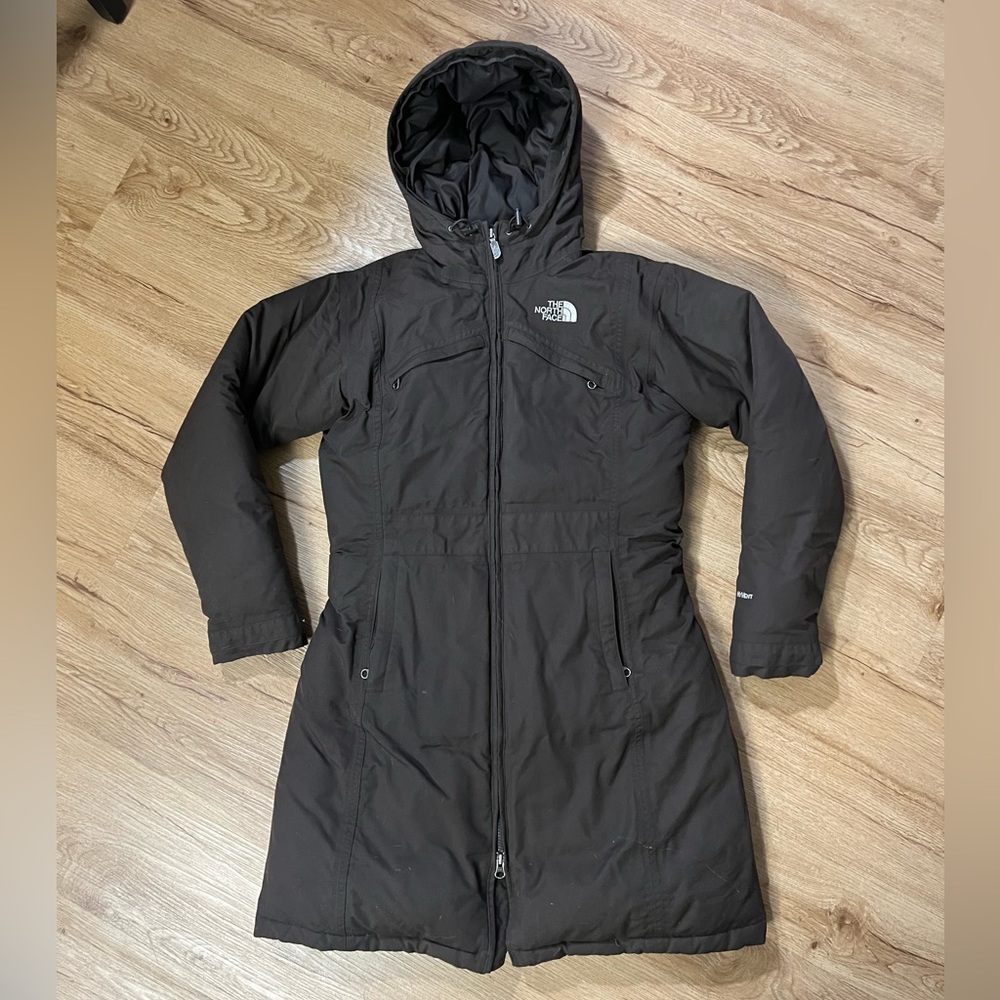 The north face down parka